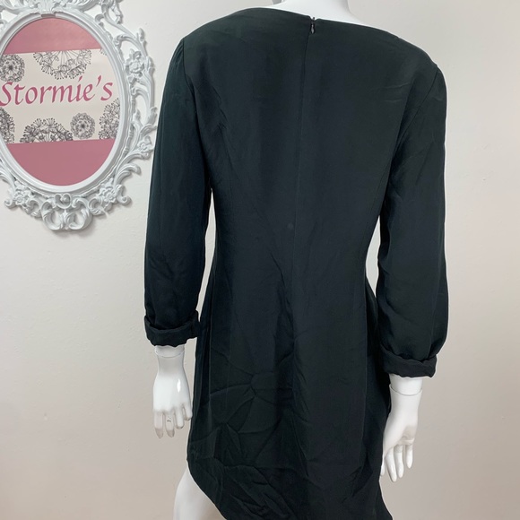 Hugo Buscati Collection / Silk Little Black Dress - Picture 6 of 7